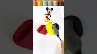 Color Mixing Secrets Perfect Shades for Your Clay Creations 🌈satisfyingvideos colormixing [upl. by Suivart]