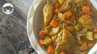 CHICKEN CURRY  Filipino Style Chicken Curry Recipe [upl. by Nosnevets]