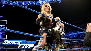 Natalya vs Naomi  SmackDown Womens Championship Match SmackDown LIVE Sept 12 2017 [upl. by Dukey746]