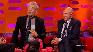 Maggie Smith Trolls Ian McKellen at the Oscars  The Graham Norton Show  Saturdays  1110c [upl. by Asselim]