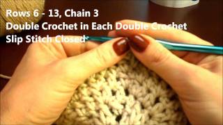 How to Crochet a Hat [upl. by Sharleen696]