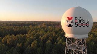 North Carolina Weather Radar DUALDoppler5000 [upl. by Crotty186]