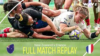 Black Ferns 2nd half MASTERCLASS  New Zealand v France  FULL MATCH REPLAY  WXV 1 2024 [upl. by Eiuqnom27]