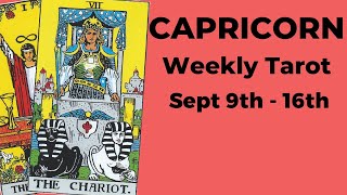 Capricorn Youre At The Finish Line Crossing Into Unstoppable Prosperity💙 Sept 9th 16th 2024 TAROT [upl. by Okiek]