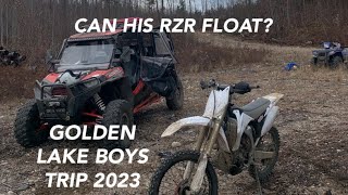 POLARIS RZR GOES DEEP [upl. by Kalam]