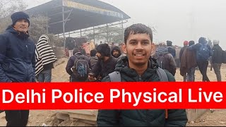 Delhi Police Constable Physical 2024 Wazirabad Ground Live Information Disqualified Candidate Review [upl. by Ayomat]