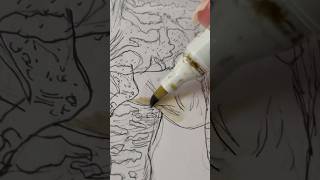 Drawing the Albertasaurus from Jurassic World Evolution 2 [upl. by Anallise340]