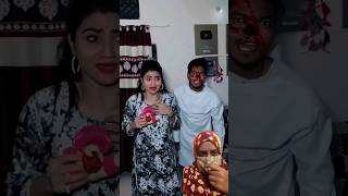 Bhoot kahan se a GayaBiwi no1😂funny videoscomedy biwino1 funny youtubeshorts golu008 [upl. by Aramot]