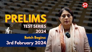 Prelims Test Series 2024 Batch 3  3rd Feb 2024  Shubhra Ranjan IAS [upl. by Ecyac]