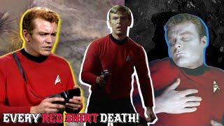 EVERY Star Trek The Original Series Red Shirt DEATH [upl. by Oelgnaed190]