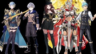 Fire Emblem Heroes Voice Clips  Aided Dagr amp Rearmed Marianne Ashe Dorothea Caspar [upl. by Osbert]