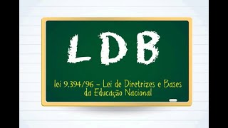 PARTE 1  LDB  Diretrizes e bases da educação nacional LEI Nº 9394 DE 20 DE DEZEMBRO DE 1996 [upl. by Ereveniug]