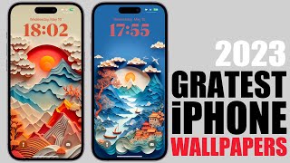 The BEST iPhone Wallpapers 2023  How To Get Them [upl. by Casi258]