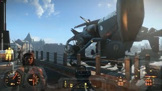 Fallout 4 Suba a Bordo do Vertibird e Encontre o Ancião Maxson part47 [upl. by Chane]