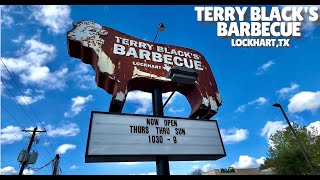 TERRY BLACKS BARBECUE  LockhartTexas BBQ Tour [upl. by Xanthus541]