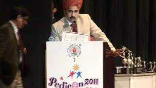 Pedicon 2011 Valedictory Speech by Dr Tarun Patni [upl. by Anirahtak]