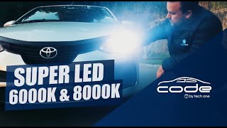 Super Led 6000k amp 8000K Code [upl. by Acireit]