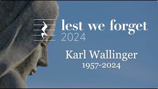 LWF2024  Karl Wallinger  quotShes The Onequot [upl. by Ximenez]