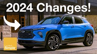 2024 Chevy Trailblazer Full Change List  Refreshed Styling New Colors [upl. by Gassman]