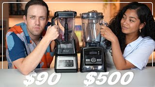 90 Ninja vs 500 Vitamix Is the Vitamix Blender Better [upl. by Ltsyrk889]