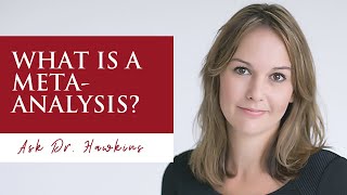 What is a Meta Analysis [upl. by Janeta]