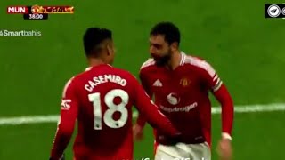 Victor Kristiansen Own Goal Manchester United vs Leicester 30 All Goals ResultsHighlights2024 [upl. by Conlen]