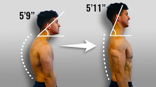 The PERFECT 5 Minute Posture Routine To Increase Your Height [upl. by Emmit]