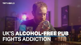 Alcoholfree pub fights against alcohol addiction in UK [upl. by Kesia]