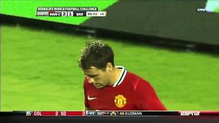 Michael Owen Misses Open Chance vs Barca [upl. by Etnaled363]