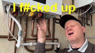 WORST GAS BOILER TO INSTALL IN THE UK  GlowWorm Micracom combination boiler part 1 [upl. by Elizabet]