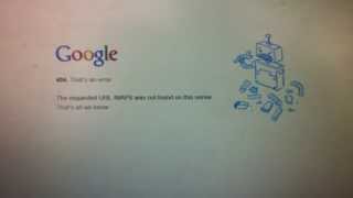 How to fix Google error 404  The requested URL  map was not found on this server [upl. by Erehc]