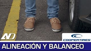 Alineación y Balanceo  Cooper Consejos en AutoDinámico [upl. by Arty992]