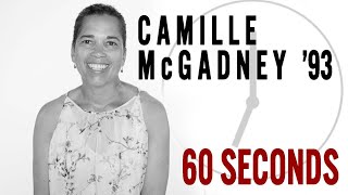 60 Seconds With Camille McGadney 93 [upl. by Ynner834]