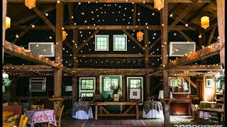 Stone Mountain Arts Center Timber Frame Barn Weddings [upl. by Bartolemo623]