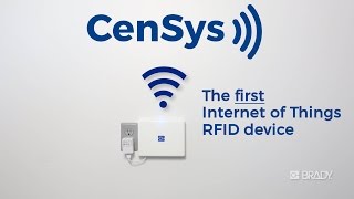 Brady CenSys The First IoT RFID Asset Tracking Device [upl. by Asillam532]