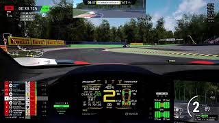 Live 3010 Monza SimPlay E Racing League Assetto Corsa competizione GT3 [upl. by Rehotsirk]