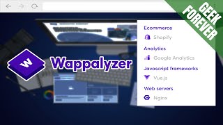 🌐Check website technologies with Wappalyzer Extension Installation [upl. by Notled]