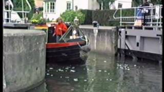 Marlow Lock and Thames Bridge 1988 [upl. by Atinus840]