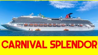 Carnival Splendor Cruise Ship 2024 in 4K [upl. by Araed]