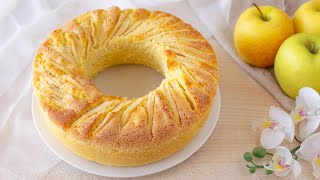 CIAMBELLA SOFFICE ALLE MELE  Ricetta Facile senza glutine  Polvere di Riso [upl. by Cullie]