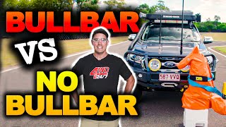 BULLBAR CRASH TEST – How strong are they PLUS How a bullbar is made [upl. by Nihhi]