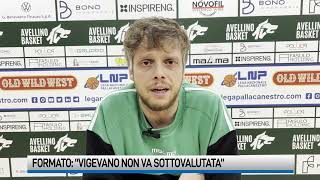 Avellino Basket quotVigevano non va sottovalutataquot [upl. by Ylirama]