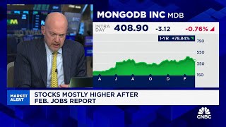 Cramer’s Stop Trading MongoDB [upl. by Letnahs]