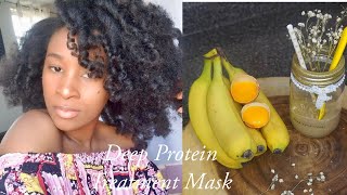 Masque ultra protéine pour cheveux sec et cassant Deep protein Mask [upl. by Hsaniva]