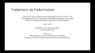 Mathématiques pour linformation et les réseaux partie 2  Vue spa amp fct de l’info et des réseaux [upl. by Polard]