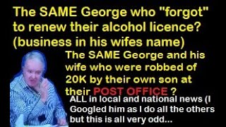 Post Office Horizon Inquiry George Thomson same one who was robbed amp sold alcohol without a licence [upl. by Urbano150]