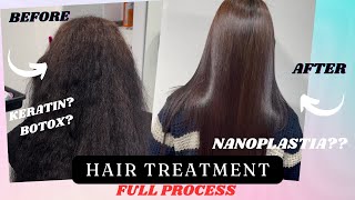 Nanoplastia hair treatment review [upl. by Hplodnar]