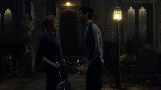 Shadowhunters 2x11  Alec amp Jace Training Scene HD [upl. by Dlareg]