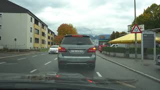 Driving from Switzerland to Slovakia part 2 24102020 from Lustenau A to Hofoldinger Forst D [upl. by Bunny585]