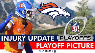 Denver Broncos Might Catch A BIG Break  NFL Playoff Picture amp Scenarios [upl. by Gussi]